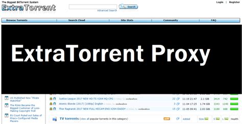 proxy of extratorrent|ExtraTorrent Proxy List — Unblocked ExtraTorrent Mirror Sites 2022.